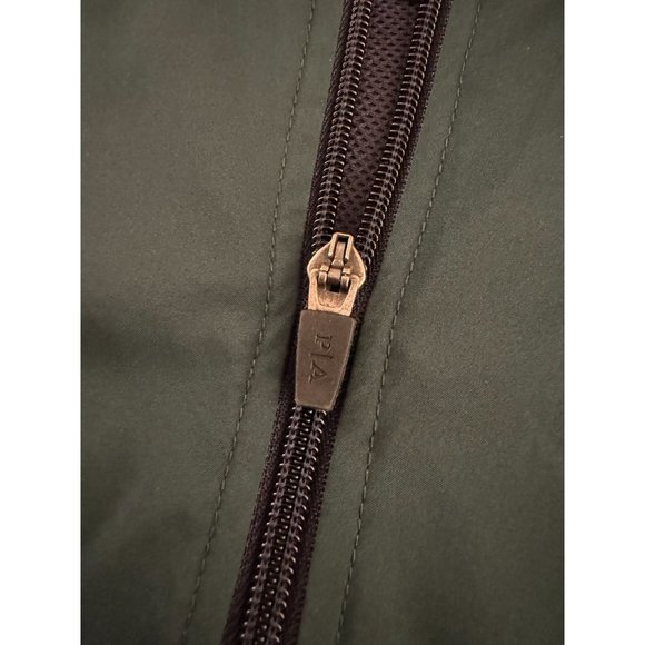 Port Authority Half Zip‎ Windbreaker Mens XL Navy/Green Pullover Casual Athletic - Picture 9 of 14